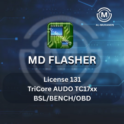 MD Flasher License 131 – TriCore AUDO TC17xx BSL/BENCH/OBD