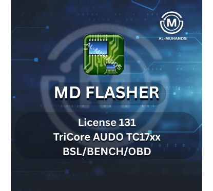 MD Flasher License 131 – TriCore AUDO TC17xx BSL/BENCH/OBD