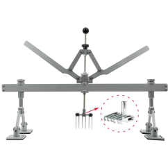 Car Dent Pull Lever Bar Kit Four-Legged