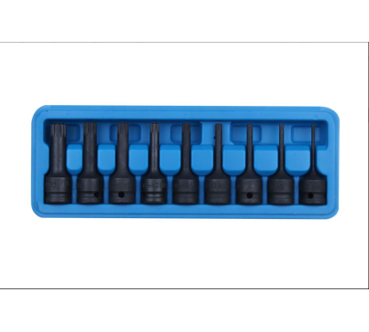 Impact Bit Socket Set 9pc 1/2" Spline ME13102C