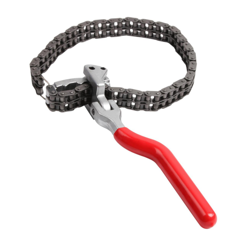 Heavy Duty Oil Filter Chain Wrench 60–195mm ME14023B