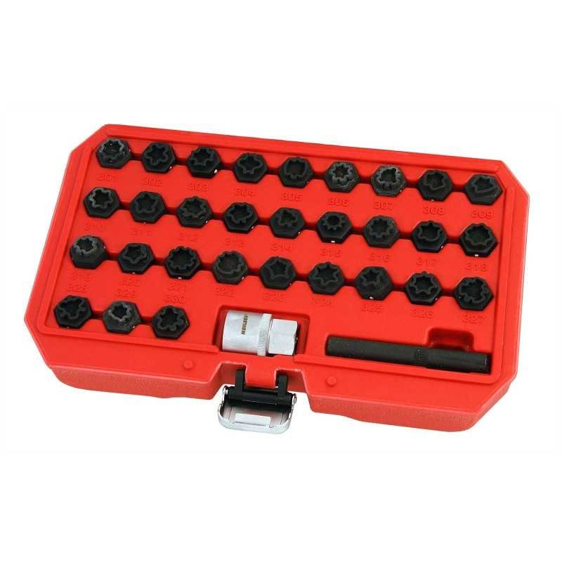 32PC Rim Lock Socket Set for Mercedes-Benz ME14114
