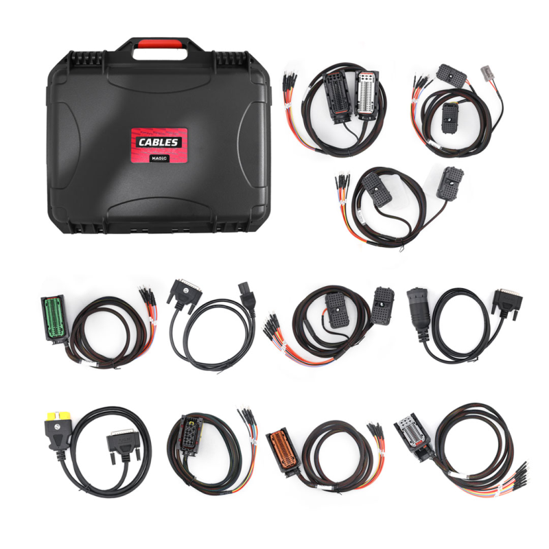 MAGIC - FLX01.004 - Heavy Duty Cable Kit for Cummins Units - Case included MAGIC - FLX01.004 - Heavy Duty Cable Kit for Cummins Units - Case included