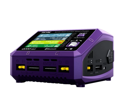 شاحن ومفرغ بطاريات ليثيوم متوازن AC 200W / DC 400W – SkyRC Q200neo