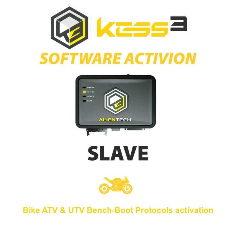 Alientech KESS3 Slave Bike ATV & UTV Bench-Boot activation