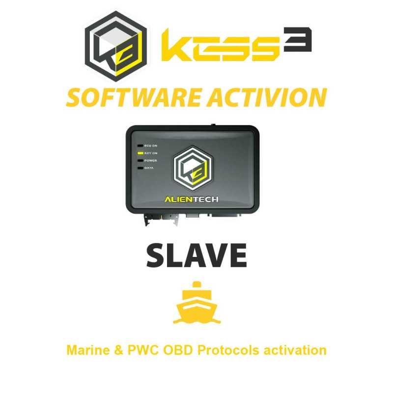 Alientech KESS3 Slave Marine & PWC OBD Protocols activation