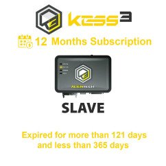 Alientech KESS3 Slave - 12 Months Subscription