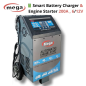 Mega Smart Booster Wheel Charger 200A — 06/12V Professional Car Battery Charger & Engine Starter
