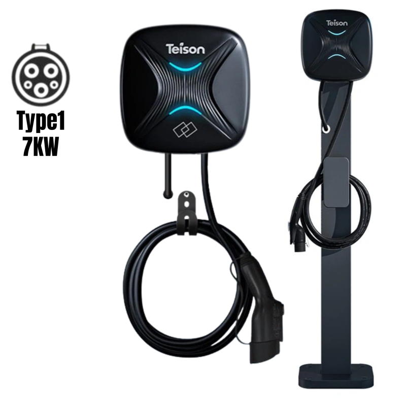 Type1 7KW 32A WB Black TEISON