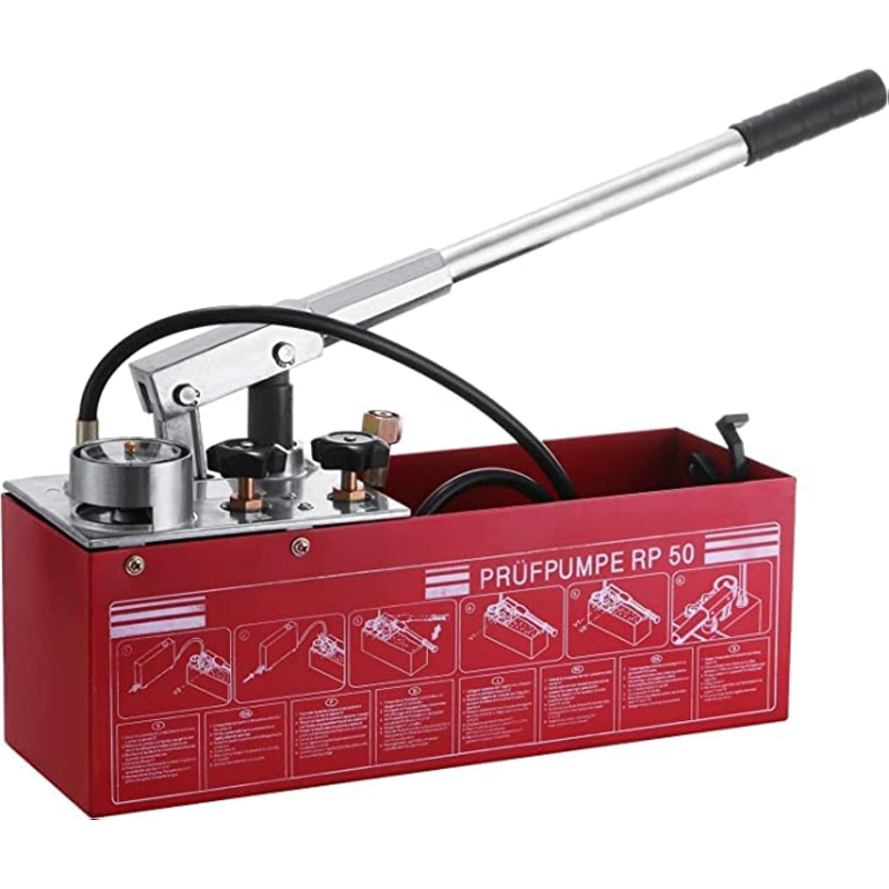 Hydraulic Manual Pressure Test Pump 50 Bar