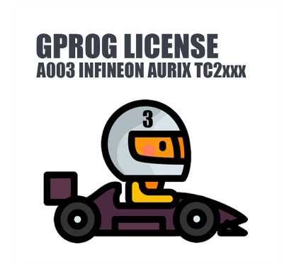 A003 INFINEON AURIX TC2xxx License For GProg Pro