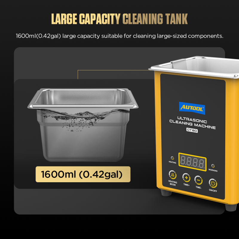 AUTOOL CT80 Ultrasonic Cleaning Machine