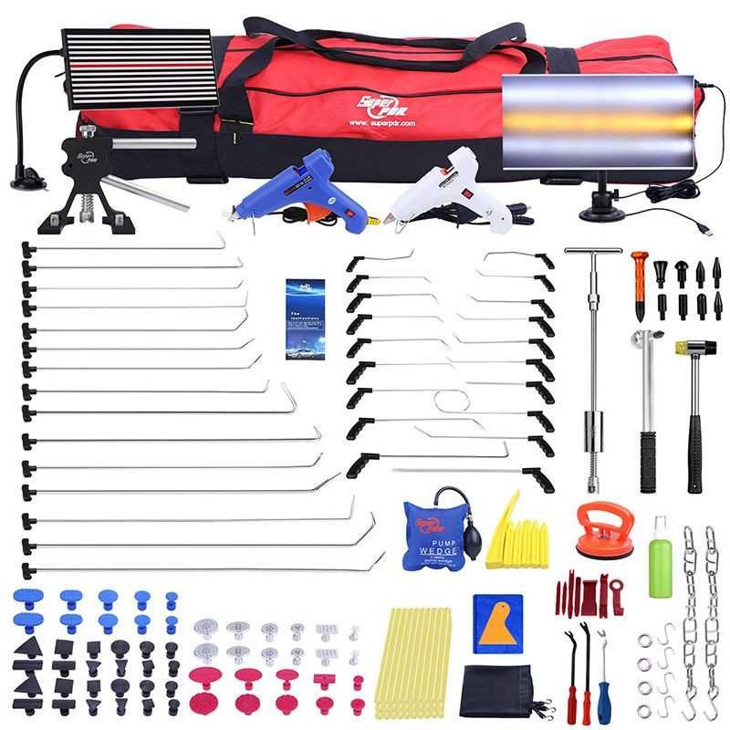 Super PDR Car Body Paintless Dent Repair Professional Tools Kit MPT-QK0096UK