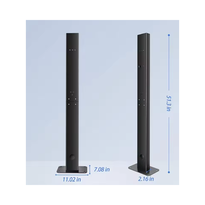 Wall Charger Pedestal for Tesla EV Charging Station