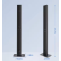 Wall Charger Pedestal for Tesla EV Charging Station