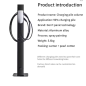 Wall Charger Pedestal for Tesla EV Charging Station