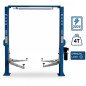Two Post Lift 220V 4Ton - MANUAL LOCK - BLUE