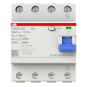 ABB F204 AC-100/0.3 RCCB 100A 4 Pole 300mA Earth Leakage Breaker