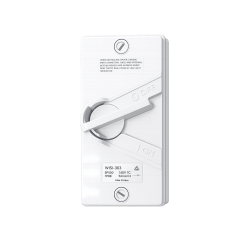 Micron 63A 3P PVC Grey Waterproof Isolator