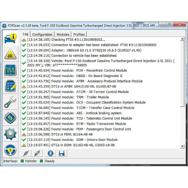 FORScan diagnostic software – FORScan programming tool