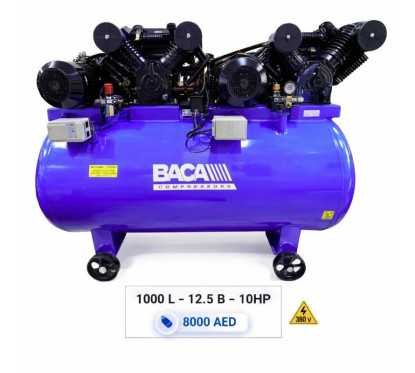 Air Compressor BACA 2-Head RA-1000L-12.5B-10HP