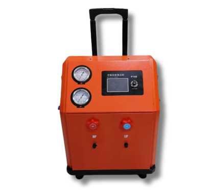 AMC‑100P ماكينة استرجاع وشحن الفريون المحمولة – Portable Refrigerant Recovery Machine
