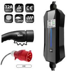 Teison Type2 Portable Charger 22KW 32A