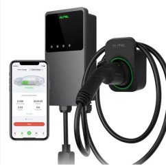 copy of MaxiCharger AC Elite Home Type2  – شاحن 40 أمبير للسيارات الكهربائية NEMA 14‑50 مع حافظة منفصلة