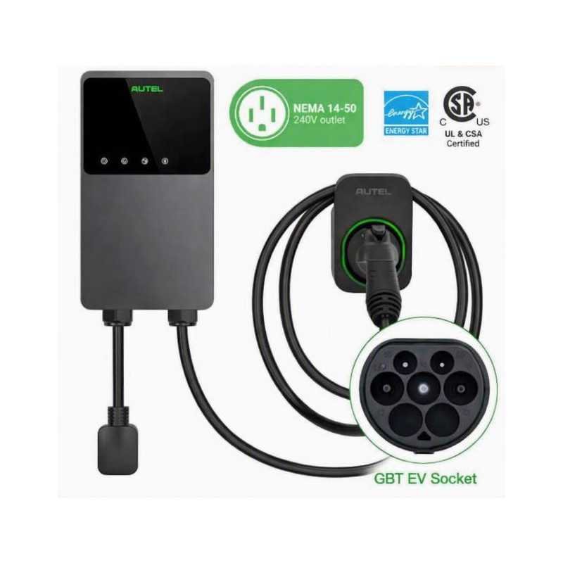 copy of MaxiCharger AC Elite Home Type2  – شاحن 40 أمبير للسيارات الكهربائية NEMA 14‑50 مع حافظة منفصلة