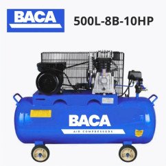 The BACA 500L‑8B‑10HP Industrial Air Compressor – 500L Tank