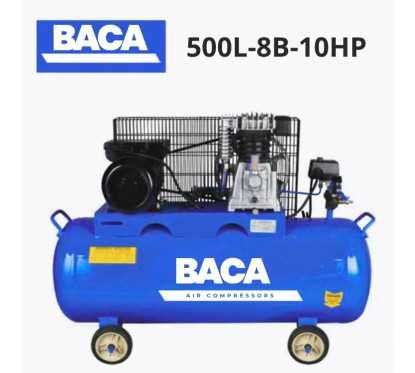 The BACA 500L‑8B‑10HP Industrial Air Compressor – 500L Tank