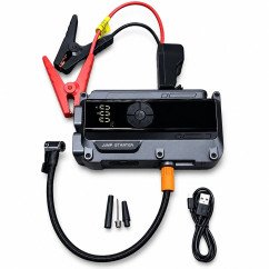 T‑Series Multi‑Function 12V Jump Starter & Air Pump – 30000mAh Power Bank