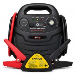 MLC035DV Jumpstarter – جهاز تشغيل بطارية مزدوج الجهد 12V/24V بسعة 24000mAh