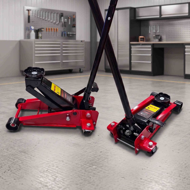 3 Ton Hydraulic Floor Jack with Foot Pedal – YP1104A 3 Ton Hydraulic Floor Jack with Foot Pedal – YP1104A