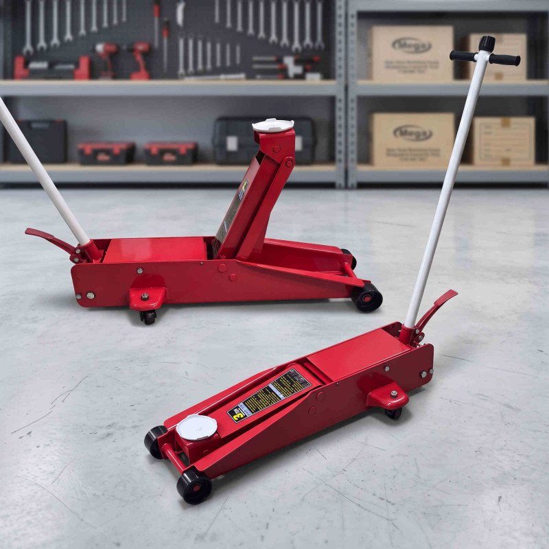 3 Ton Long Reach Hydraulic Floor Jack – 670mm High Lift | E1103 3 Ton Long Reach Hydraulic Floor Jack – 670mm High Lift | E1103