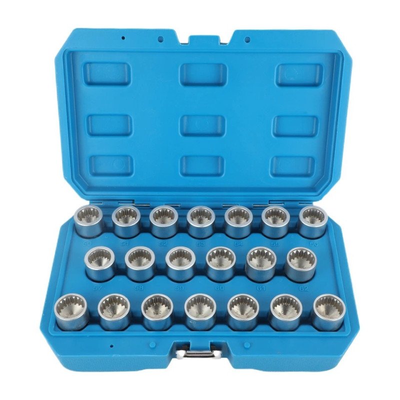 Wheel Lug Nut Removal Kit – 20PCS Anti Theft Socket Key Set for Porsche