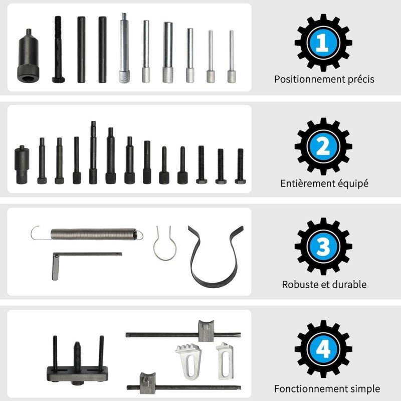 MEGA Engine Timing Tool – Camshaft & Crankshaft Adjustment Kit for Peugeot, Citroen, PSA Engines