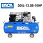 The BACA RA‑200L‑12.5B‑10HP ضاغط هواء صناعي – خزان 200 لتر – مضخة ثنائية الرأس 2‑Head The BACA RA‑200L‑12.5B‑10HP ضاغط هواء صناعي – خزان 200 لتر – مضخة ثنائية الرأس 2‑Head