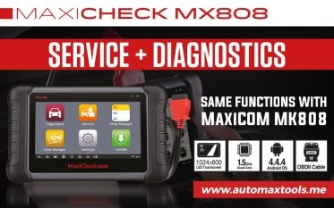 Autel MaxiCheck MX808 Same Functions with MaxiCOM MK808