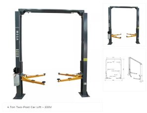 Why Every Auto Workshop Needs a 4 Ton Two Post Car Lift
